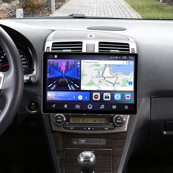Toyota Avensis T270 2008-2015 Android 2K DVDQLED CarPlay 4G LTE Auto Multimedia, GPS, Radio, Stereo Galvas Vienība sistēma
