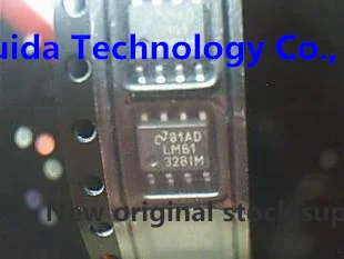 1-10PCS Jaunu Oriģinālu LM6132AIM LM61 32AIM Plāksteris SOP8 Dual darba Pastiprinātāja IC Chip