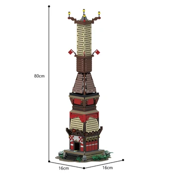 Jaunā Versija Klasisko Skyview Torņa Celtniecības Ķieģeļus No Spēles:Tearsed Karalistes Spēli Arēnā Rotaļlietas Bērnu Dāvanas