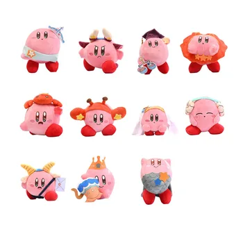 Kawaii Spēle Kirby 12 Zvaigznājus, Vērsis, Lauva, Jaunava, Svari, Strēlnieks, Mežāzis Gudrs Kirby Cosplay Rotaļlietas Kolekcionējamus Dekoru Lelles