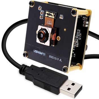 ELP 48MP Autofokusu USB Kameras Iegultās Industriālās Drošības Kameras, Kameras par Linux, Windows, Android, Mac Aveņu Pi