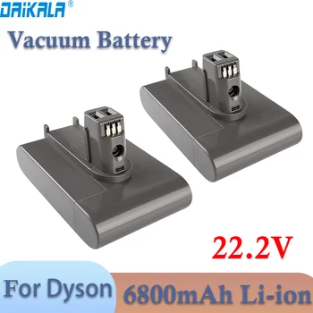 Daikala 2gab 22.2 V 6800mAh Li-ion Vakuuma Akumulatoru Dyson DC35 DC45 DC31 DC34 DC44 DC31 Dzīvnieku DC35 Dzīvnieku 917083-01 L50