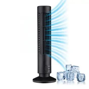 Bladeless Tornis Ventilators, USB Uzlāde Tornis Ventilators Guļamistaba Klusa Dzesēšanas Ventilatoru Mazs Ventilators Ar 2 Ātrumiem Bladeless Ventilators Stāv Grīdas