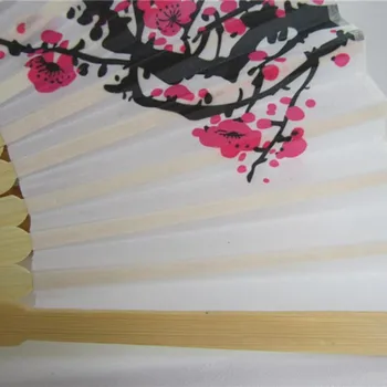 1* Rokas Ventilators Cherry Blossom Fani Āzijas Kāzu Favor Dāvanas Puse Uzņemšanas Delikāts Locīšanas Dāvanu Mājās Vasarā Reizes