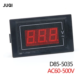 D85-5035 AC Ciparu displejs Sprieguma Mērītājs 2-wire LCD Digitālo mēraparātu Panelī Displejs AC Testeri 60-500V Iegulto Sprieguma testeris