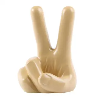 Roku Žestu Statujas Pirkstu Žestu Skulptūru Dekori Funny Miera Pirkstu, Galda Dekori Sveķu Pirkstu Radīt Dekori Kāzu Dzīves