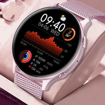 Par Xiaomi Huawei, Samsung 2023 Jaunu Smart Skatīties Vīrieši Sievietes Sirdsdarbības Ātrums, Asinsspiediens Fitnesa Tracker Bluetooth Zvanu Smartwatch Vīrietis