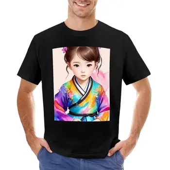 Tauriņš un mazu kazlēnu#65 T-Krekls anime vīriešu t krekli ikdienas stilīgs