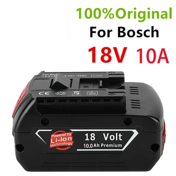 100%Original18V 10ah, atkārtoti Uzlādējams Litija Jonu Akumulatoru Bosch 18V 6.0 Rezerves Akumulators, Portatīvo Nomaiņa BAT609