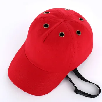 Grūti Cepuri darba Apģērbi Galvas Aizsardzībai Top 6 Caurumi Sasist Klp Darba Drošības Ķivere ABS Iekšējo čaulu Beisbola Cepure Stila Aizsardzības