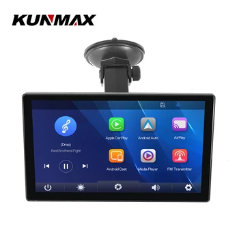 9inch Touch Ekrāns, Bezvadu CarPlay Pad Android Auto Tablete Linux Sistēma ar LCD AUX, FM nosūta Bluetooth 5.0 WFI Multimedai spēlētājs