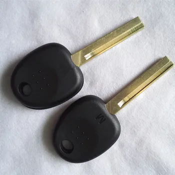 DAKATU 10PCS Nomaiņa Tukšu Auto Transpondera Atslēgu Apvalks Gadījumā Fob Vāks Hyundai Akcentu Solaris Auto atslēgu apvalks gadījumā