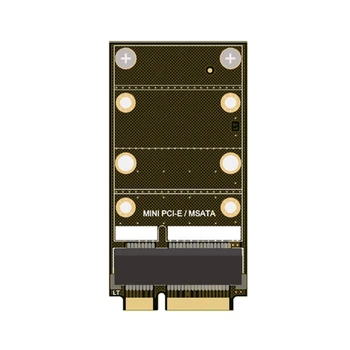 1PC Mini mSATA Mini PCI-E SSD Converter Karti Portatīvo DATORU