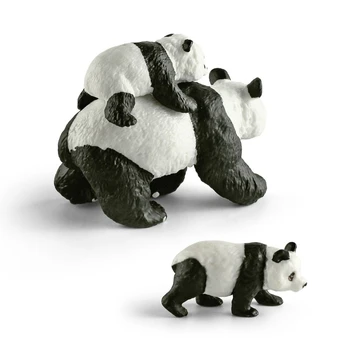 Miniatūras Panda Statuetes Dekoratīvās Statuja Amatniecības Partijas Apdare Piederumi, Iekštelpu Āra Dārza Pagalmā Apdare