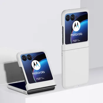 Anti-Fall Vienkāršā Aizsardzības PC Case for Motorola Moto Razr 40 Ultra Plus Razr 2022 Triecienizturīgs Telefonu Aksesuāri Coque