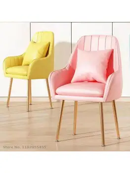 Ziemeļvalstu ēdamistabas krēsls mājas krēsls atzveltnes grims krēslu ēdamgalda krēsls vienkāršs gaismas luksusa izkārnījumos ins neto sarkanās, galda, krēsla