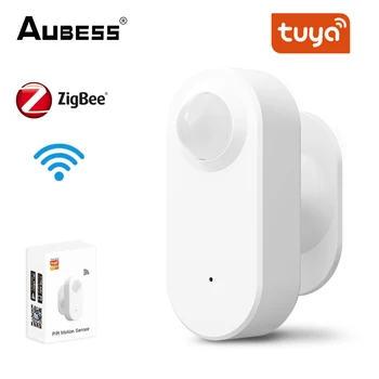 Aubess WiFi/Zigbee Cilvēku Kustības Klātbūtnes Sensors Smart Dzīves App Tālvadības PIR Noteikšanas Home Drošība Apsardzes Signalizācijas