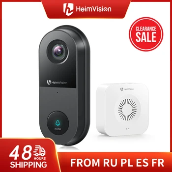 HeimVision Sveicina C1 2K Video Durvju Kameru Smart WiFi Bezvadu Vizuālā Domofons Nakts Redzamības Drošības Kameru Mājās Monitors