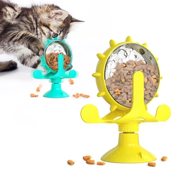 360 Interaktīvās Ārstēt Noplūde Rotaļlieta Mazo Kaķi, Suņi Sākotnējā Lēni Suns Pakārtotā Funny Suns Riteņu Pet rotaļlietas Produktu Pet Noplūde bumbu