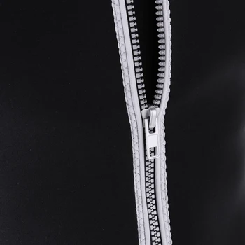 Vīriešu Neoprēna Wetsuit Vestes Priekšpusē Rāvējslēdzējs 3mm Sērfot Sērfošanu Augšu