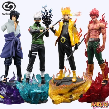 Naruto Uchiha Sasuke Uzumaki Gk Anime Skaitļi Rīcības Statuetes Aksesuāri Manga Pvc Statuja Modeļu Lelle Telpu Dekorēšana, Rotaļlietas, Dāvanas,