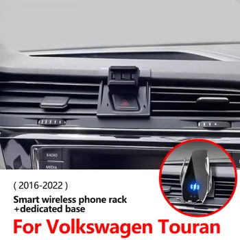 Auto Telefona Turētājs Gaisa Vent Mount Fix Bāzes Automašīnas Mobilā Atbalstu Volkswagen Touran Stabilizētu Smaguma Navigācijas Mobilais Turētājs