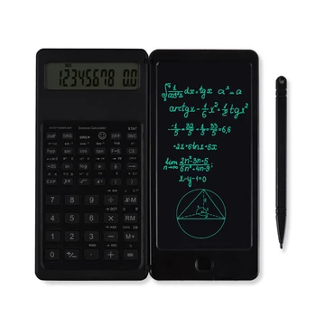 6 Collu LCD Rakstiski Tabletes Digitālās Zīmēšanas bloks Salokāms Kalkulators Ar 10 Ciparu Displeju, ar Irbuli Izdzēst Taustiņu Bloķēšanas Funkcija