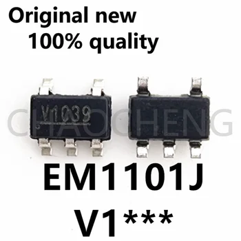 (10-20pcs)100% Jaunu oriģinālu EM1101J SOT23-5 V1c39 V1... EM1101 Chipset