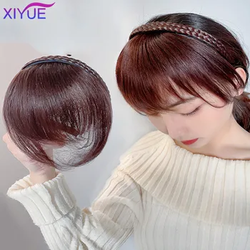 XIYUE Hairband bangs integrētu sieviešu pieres, kas aptver white matu artefakts, matu aksesuāri, gaisa bangs bize, matu stīpas cepures