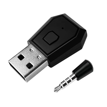 Bezvadu Bluetooth Adapteris priekš PS4 Gamepad Spēle Kontrolieris Austiņas USB Dongle Sony Playstation 4 Kontroliera