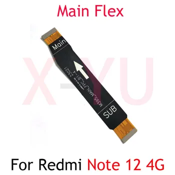 MainBoard Flex, Lai Xiaomi Redmi, Ņemiet vērā, 12 Pro Plus Pro+ 5G Galvenās Valdes Mātesplati Savienotājs LCD Flex Kabelis