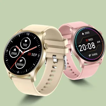 New Smart Skatīties Ultra-plānas HD Ekrāns Fitnesa vingrinājumi, Sirdsdarbības, Miega Uzraudzības Vīriešu un Sieviešu Modes Smartwatch Android