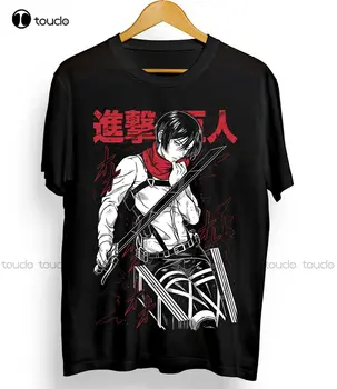 Mikasa T-Krekls Uzbrukumu Titan Krekls Shingeki Nav Kyojin Anime Aot Krekls Visi Izmēri Ziemassvētku Dāvanu Streetwear Xs-5Xl Tshirt
